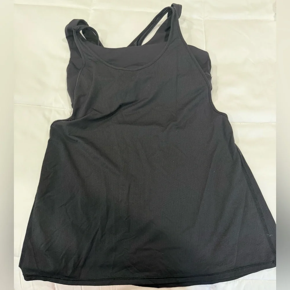 lululemon athletica Black Racerback Sports Tank